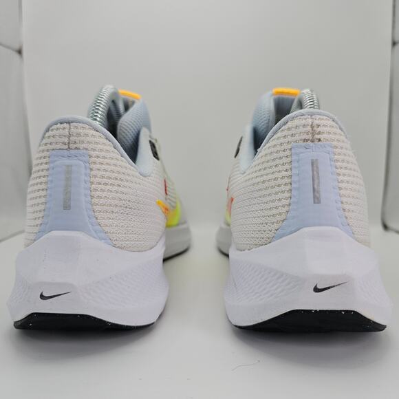 Nike Air Zoom Pegasus 40 White Laser Womens 9 Running Shoes Sneakers - Picture 7 of 12